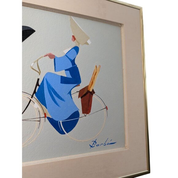 Barbi Framed Painting Satire Art titled The French Bread Nuns - Picture 5 of 16